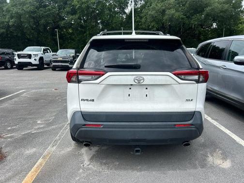 Super White 2019 Toyota RAV4 XLE Premium