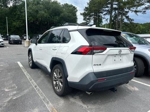 Super White 2019 Toyota RAV4 XLE Premium