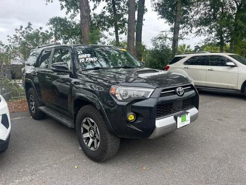 Midnight Black Metallic 2021 Toyota 4Runner TRD Off Road Premium