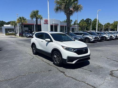Platinum White Pearl 2020 Honda CR-V AWD EX-L