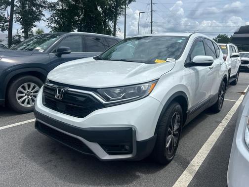 Platinum White Pearl 2020 Honda CR-V AWD EX-L