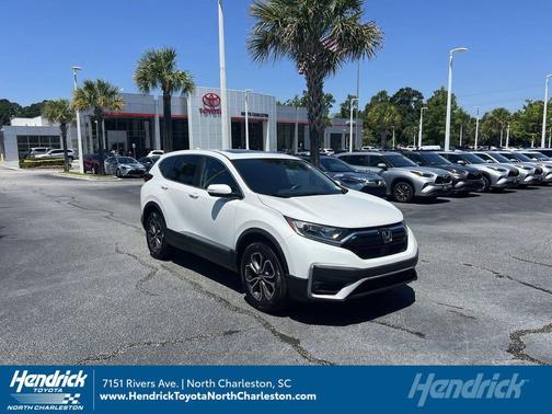 Platinum White Pearl 2020 Honda CR-V AWD EX-L