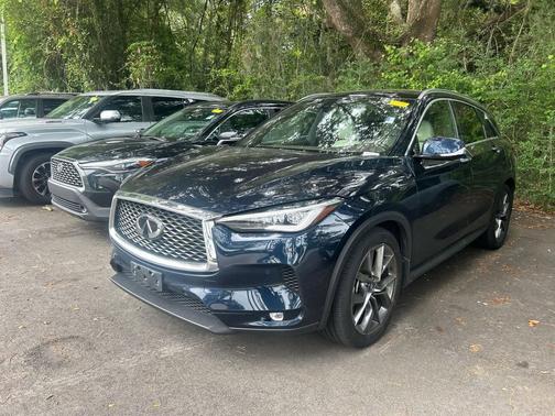 Hermosa Blue 2021 INFINITI QX50 AUTOGRAPH AWD