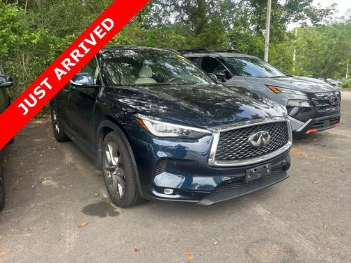 Hermosa Blue 2021 INFINITI QX50 AUTOGRAPH AWD