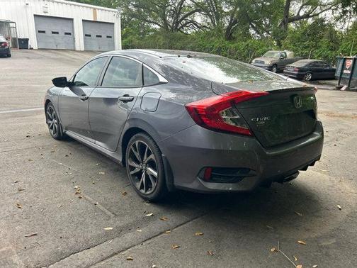 Modern Steel Metallic 2019 Honda Civic Sport