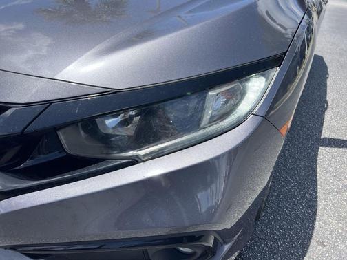 Modern Steel Metallic 2019 Honda Civic Sport