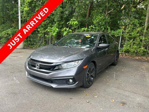 Modern Steel Metallic 2019 Honda Civic Sport