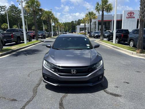 Modern Steel Metallic 2019 Honda Civic Sport