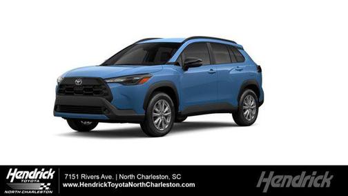 Blue 2026 Toyota Corolla Cross LE