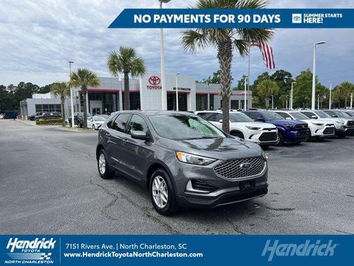 Carbonized Gray Metallic 2023 Ford Edge SEL