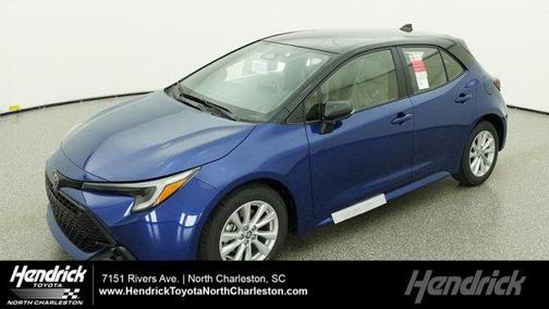 Blue Crush Metallic/Midnight Black Metallic 2026 Toyota Corolla SE