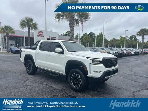 Glacier White 2023 Nissan Frontier PRO-X