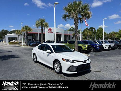 White 2022 Toyota Camry LE