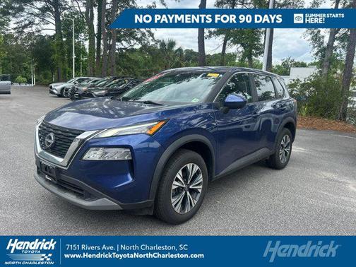Caspian Blue Metallic 2023 Nissan Rogue SV