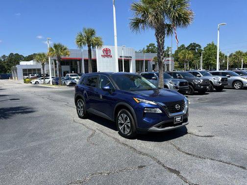 Caspian Blue Metallic 2023 Nissan Rogue SV