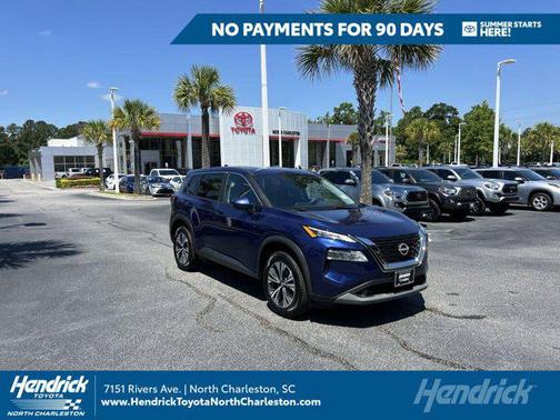 Caspian Blue Metallic 2023 Nissan Rogue SV