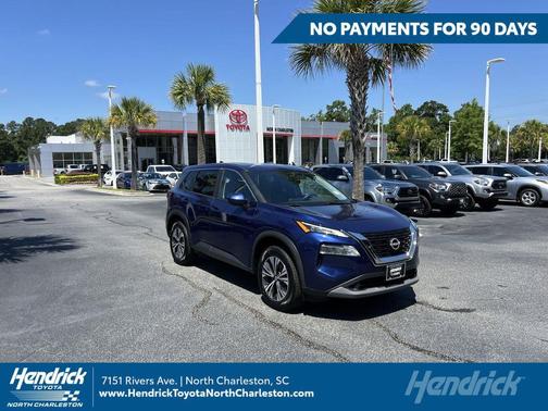Caspian Blue Metallic 2023 Nissan Rogue SV