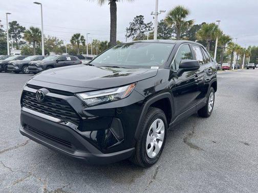 Midnight Black Metallic 2025 Toyota RAV4 LE