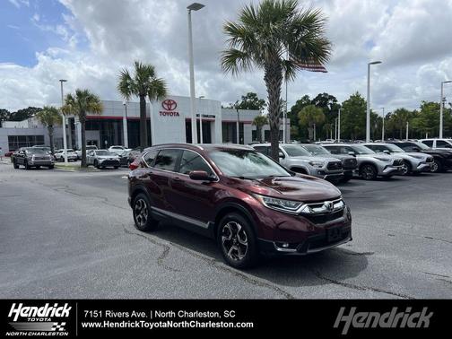 Basque Red Pearl II 2019 Honda CR-V Touring