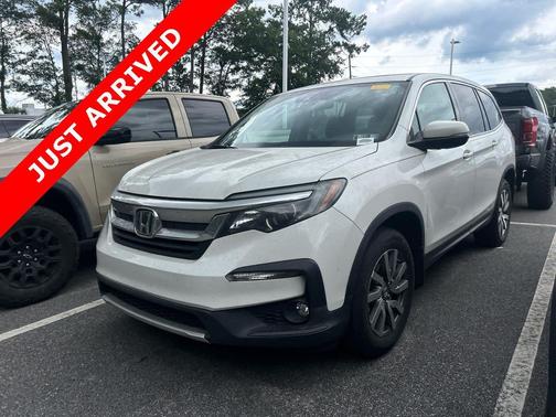 Platinum White Pearl 2021 Honda Pilot AWD EX-L