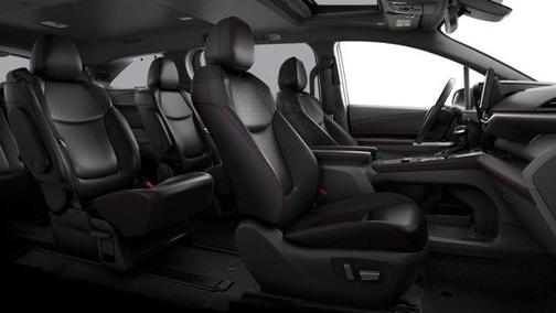 Ruby Flare Pearl 2026 Toyota Sienna XSE 7 Passenger