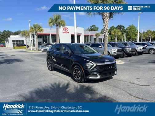Ebony Black 2023 Kia Sportage EX