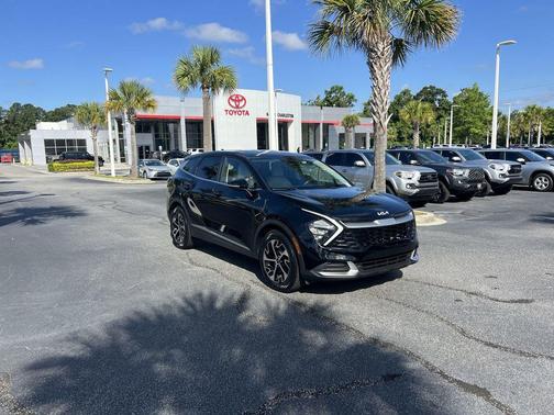 Ebony Black 2023 Kia Sportage EX