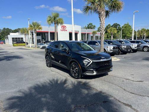 Ebony Black 2023 Kia Sportage EX