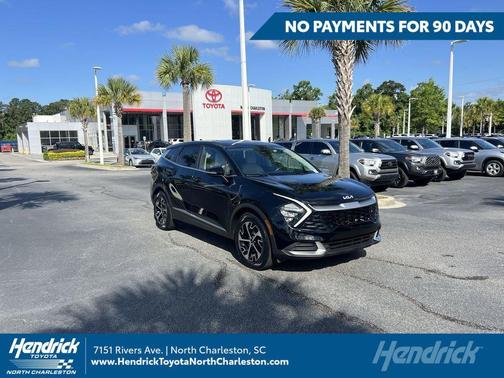 Ebony Black 2023 Kia Sportage EX