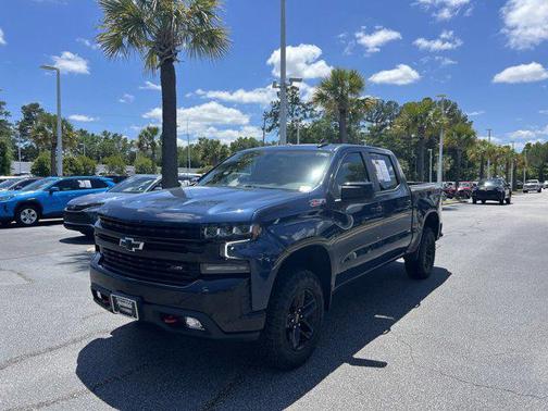 Northsky Blue Metallic 2021 Chevrolet Silverado 1500 LT Trail Boss