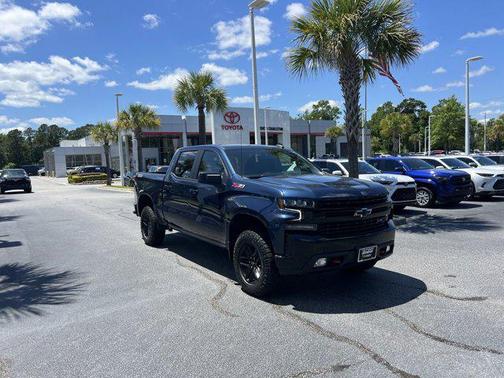 Northsky Blue Metallic 2021 Chevrolet Silverado 1500 LT Trail Boss