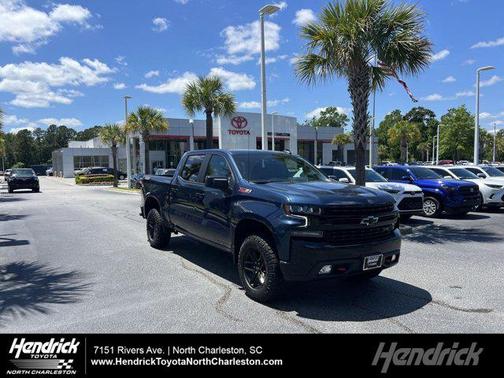 Northsky Blue Metallic 2021 Chevrolet Silverado 1500 LT Trail Boss