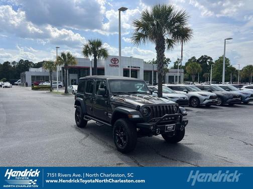 Granite Crystal Metallic Clearcoat 2018 Jeep Wrangler Unlimited Sport