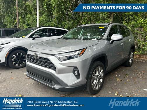 Silver Sky Metallic 2023 Toyota RAV4 XLE Premium