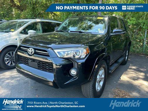 Midnight Black Metallic 2024 Toyota 4Runner SR5 Premium