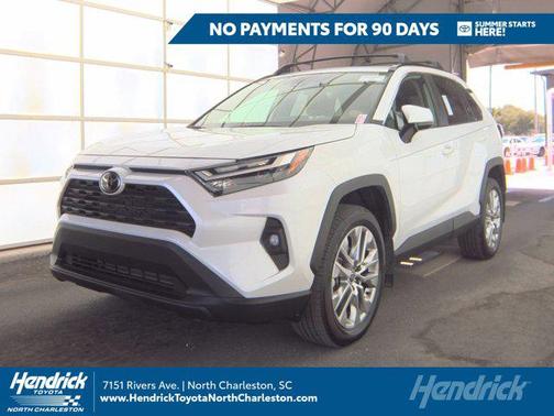Wind Chill Pearl 2025 Toyota RAV4 XLE Premium