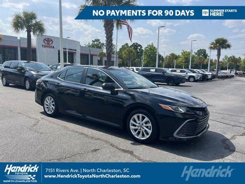 Midnight Black Metallic 2024 Toyota Camry LE
