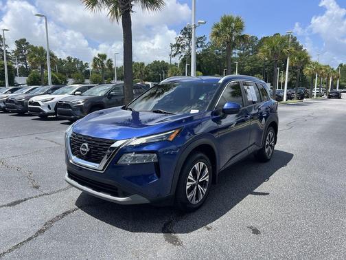 Caspian Blue Metallic 2022 Nissan Rogue SV