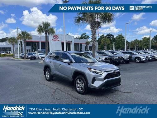 Silver Sky Metallic 2025 Toyota RAV4 XLE