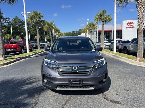 Modern Steel Metallic 2021 Honda Pilot AWD EX-L
