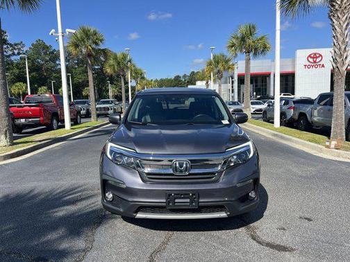 Modern Steel Metallic 2021 Honda Pilot AWD EX-L