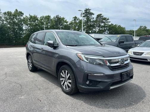 Modern Steel Metallic 2021 Honda Pilot AWD EX-L
