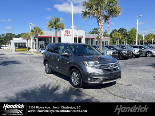 Modern Steel Metallic 2021 Honda Pilot AWD EX-L