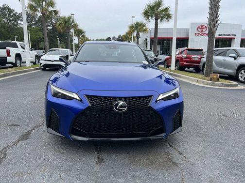 Ultrasonic Blue 2.0 2024 Lexus IS 350 Base