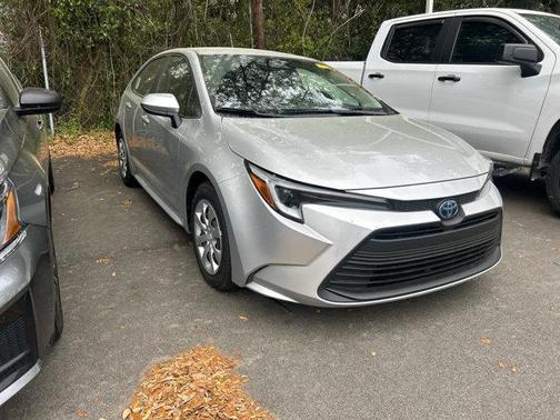Classic Silver Metallic 2025 Toyota Corolla Hybrid LE