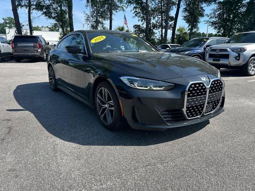 Black Sapphire Metallic 2024 BMW 430 Gran Coupe i