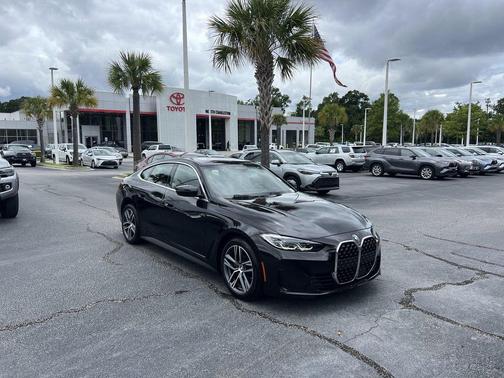 Black Sapphire Metallic 2024 BMW 430 Gran Coupe i