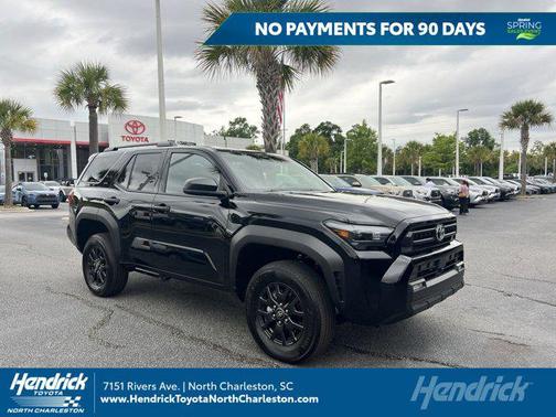Black 2025 Toyota 4Runner SR5