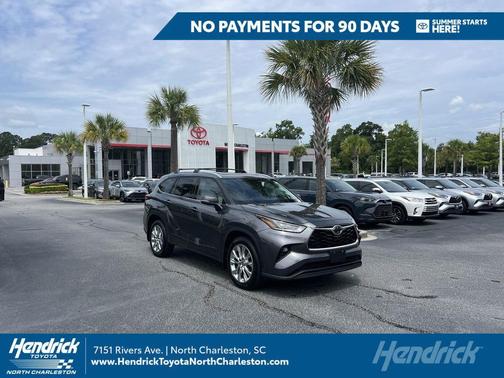 Magnetic Gray Metallic 2023 Toyota Highlander Limited