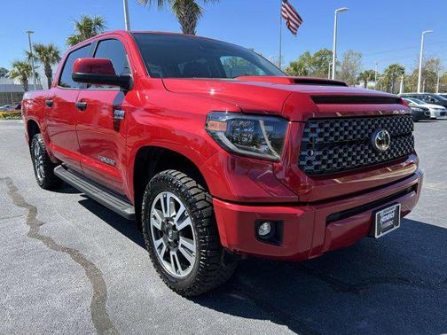 Barcelona Red Metallic 2021 Toyota Tundra SR5